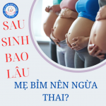 SAU SINH BAO LÂU THÌ CẦN NGỪA THAI LẠI?